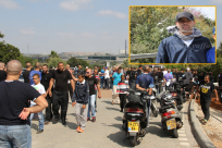 بالصور: جموع غفيرة من أهالي يافا يشيّعون جثمان الشاب جمال بوبلي